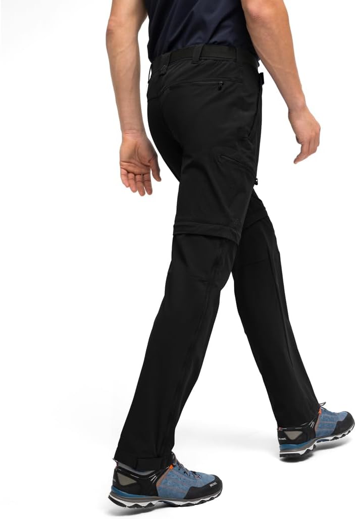 Maier Sports Herren Outdoor Hose T-Zipp Tajo Tajo 54 Schwarz, 54 Schwarz