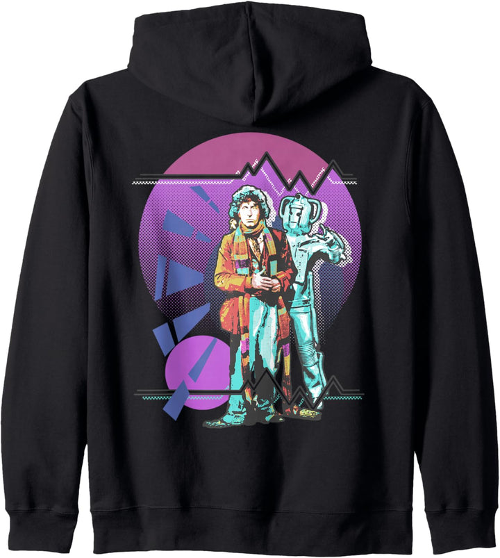 Doctor Who Pop Art 4. Doktor Baker Kapuzenjacke