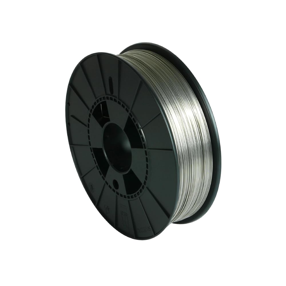 GYS 86579 Massivdrahtrolle Edelstahl 308LSi, Durchmesser 200 mm, 5 kg, Durchmesser 0,8 mm, gelb