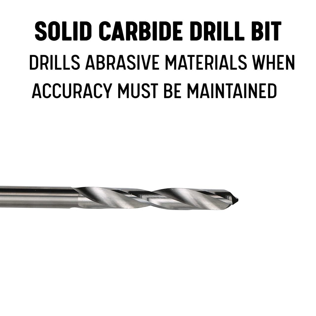 Drill America Hartmetall-Bohrer, 1/32 Zoll – 1/2 Zoll, 1 – #80, A – Z, helles Finish, DMOD Serie, 1/