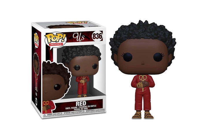 Funko POP! Movies: Us-Red mit Oversized Scissors - Vinyl-Sammelfigur - Geschenkidee - Offizielle Han