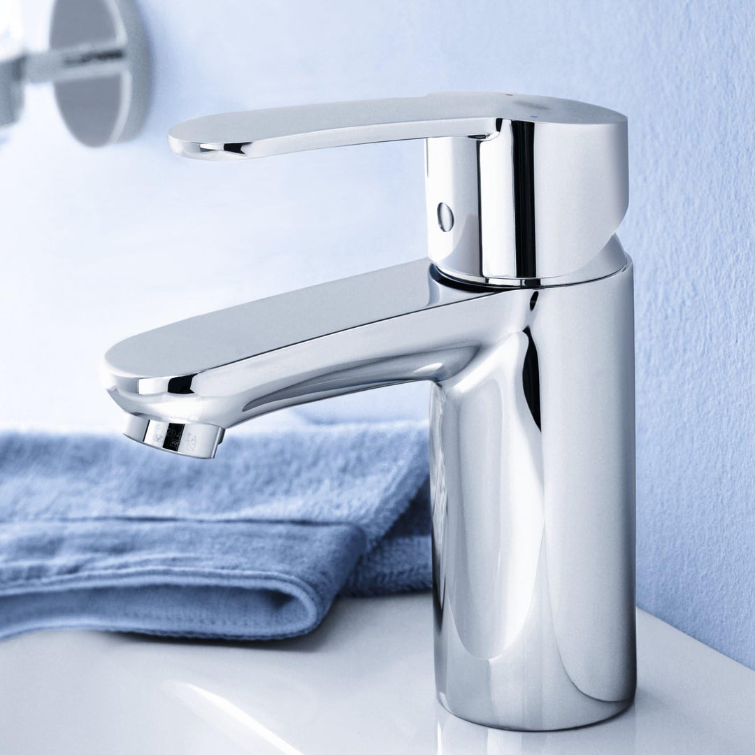 GROHE Eurostyle Cosmopolitan Einhand-Waschtischbatterie (S-Size, schnelle Befestigung, flexible Ansc