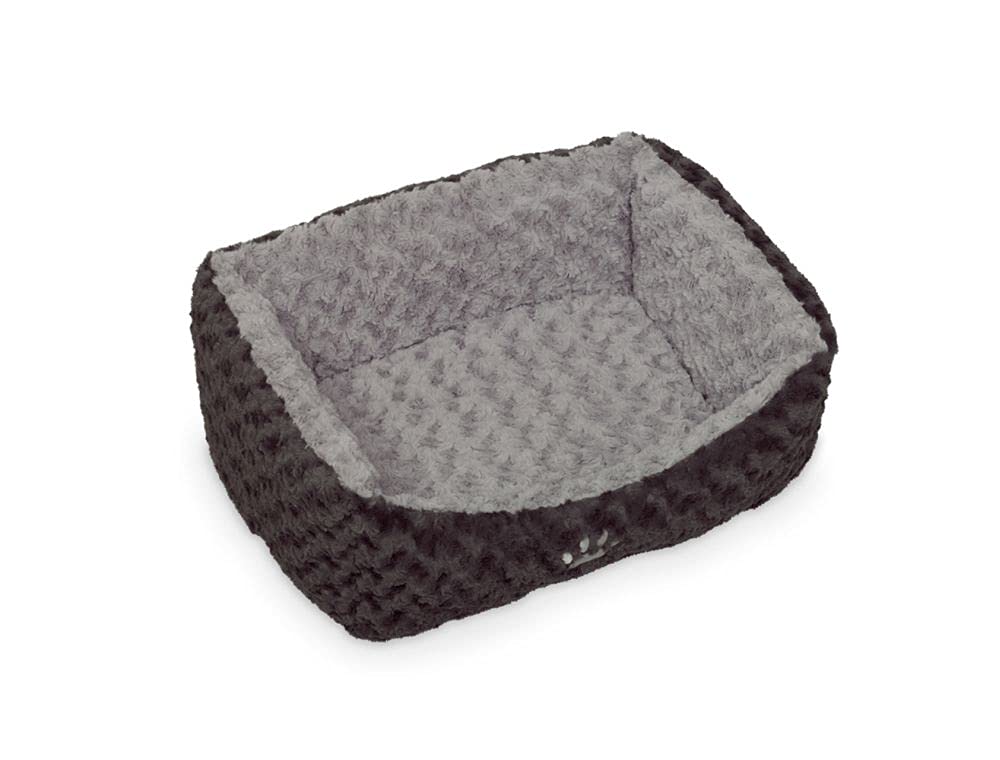 Nobby Komfortbett "SEOLI" dunkelgrau / hellgrau L x B x H: 60 x 48 x 19 cm, 60 x 48 x 19 cm