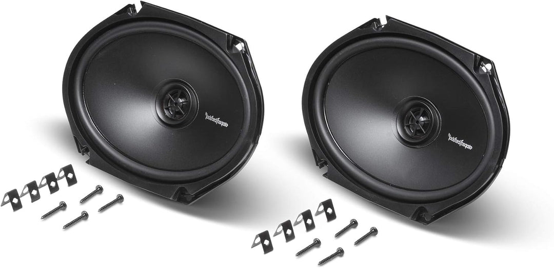 Rockford R168 X 2 Lautsprecher Auto 6 x 8 Inch, 6 x 8 Inch