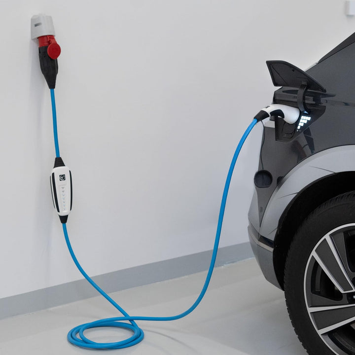 NRGkick 32A 7.5m Set Optimal / mobile Wallbox ohne Installation / Ladegerät für Elektrofahrzeuge / i