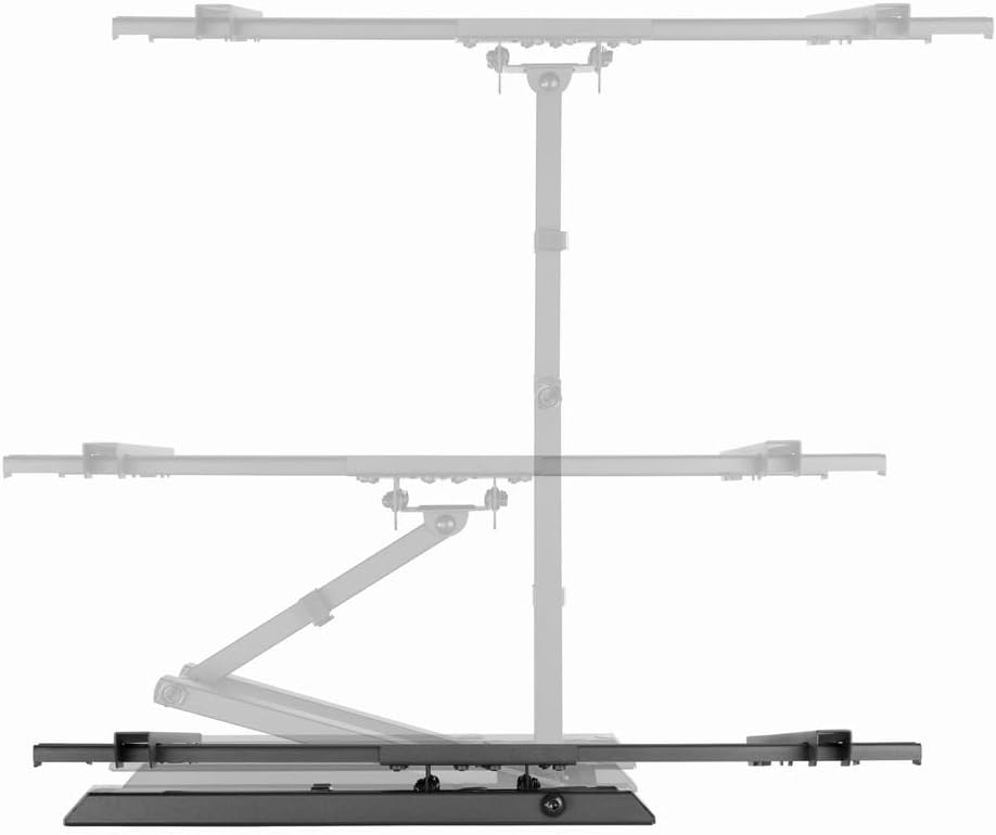 Gembird Full-Motion TV-Wandhalterung 37–80 Zoll – Schwenkbar und Neigbar, VESA 200x200–600x400 Kompa