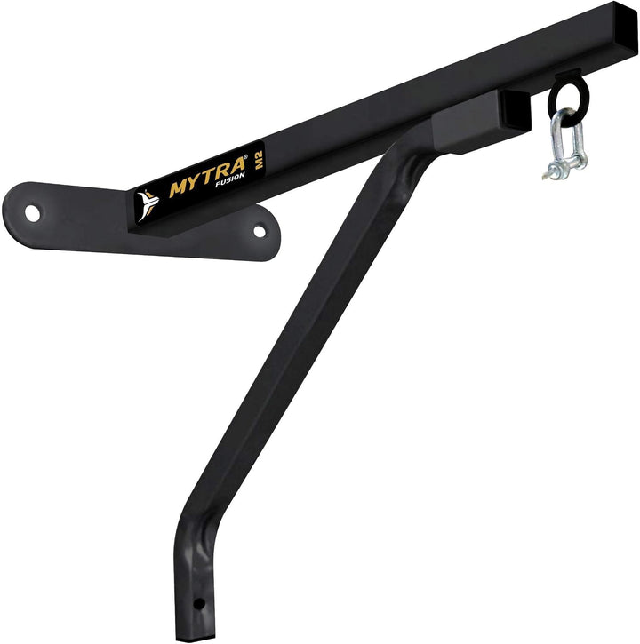Mytra Fusion Punching Bag Wall Hanger Punch Bag Wall Mount M2 Black Regular, Black Regular