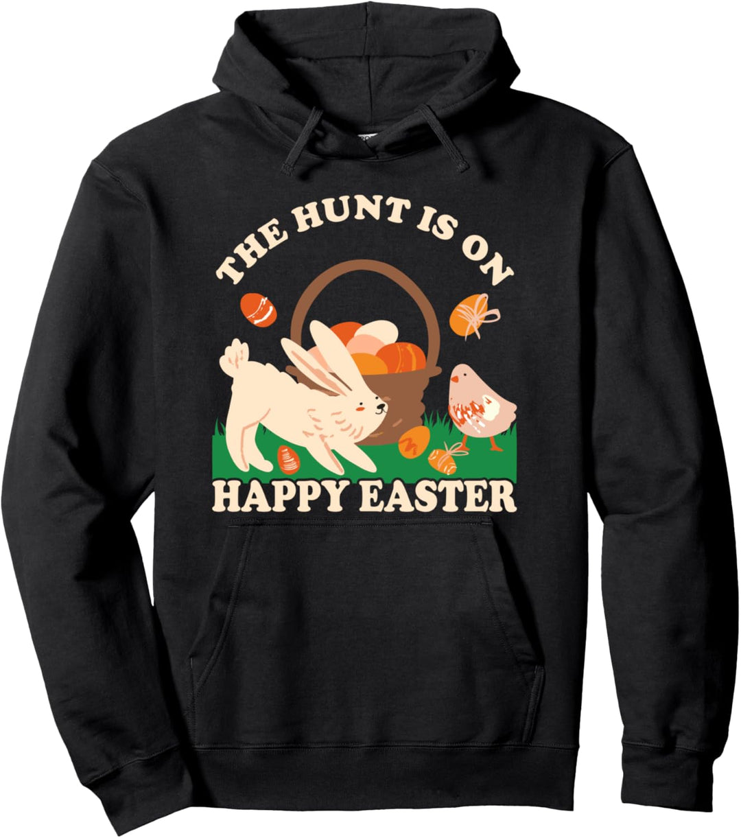 Osterhase Eiersuche Hase Ostereier Frohe Ostern Pullover Hoodie