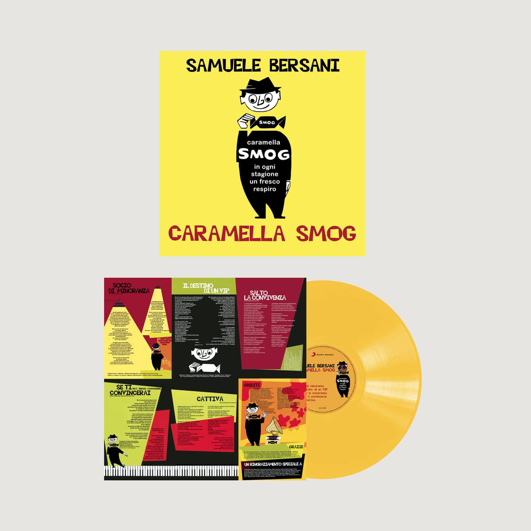 Caramella Smog - Red, Vinyl