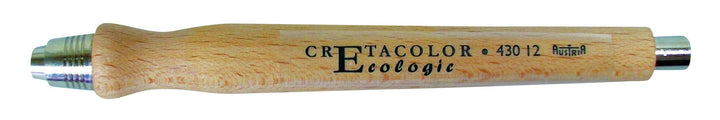 Cretacolor Minenhalter Ecologic | inklusive 2B Mine | Holz 1 stück (1er Pack) braun, 1 stück (1er Pa