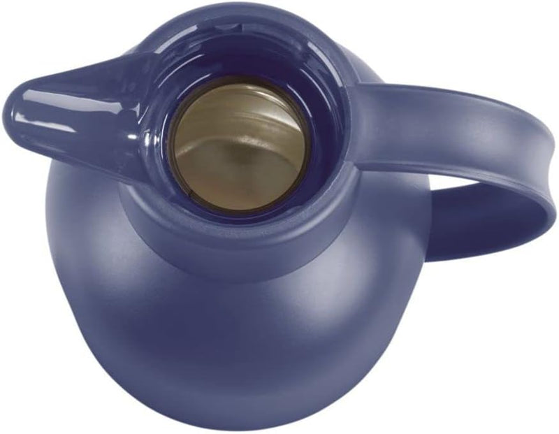 Emsa N40120 Samba Isolierkanne |1,5 Liter | Quick Press Verschluss | 12h heiss und 24h kalt | Transl