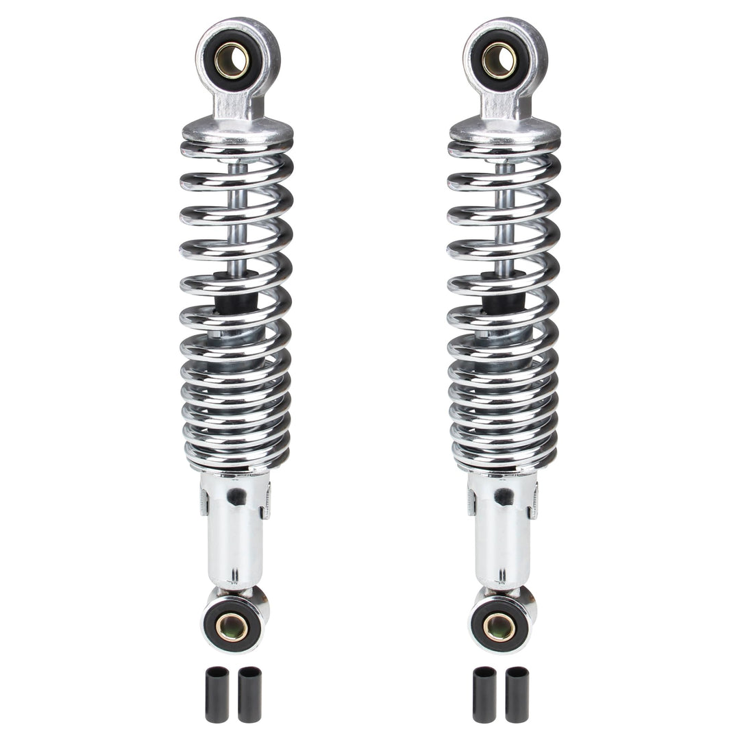 Stossdämpfer, Federbein Set 240mm Chrom für Zündapp Hercules Kreidler Simson