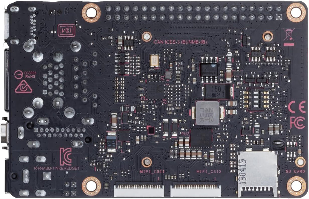 ASUS Tinker Edge T Single-Board-Computer (Einplatinencomputer, Mainboard, Google Edge TPU, NXP i.MX
