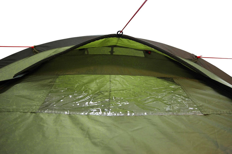 High Peak Leichtgewicht Zelt Kite 2, Campingzelt mit Vorbau, Trekkingzelt für 2 Personen, Tunnelzelt