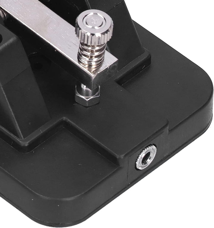 Morsecode Experiment Kit Telegraph Key Manual CW Practice Tool mit Summer für Anfänger