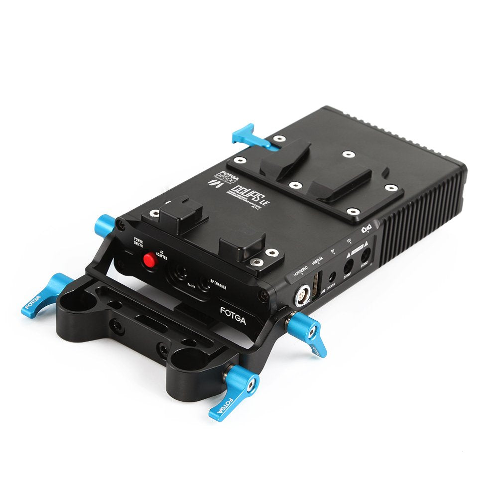 Fotga DP500III Mark 3 CCUPS ununterbrochen V Mount Halterung Netzbatterie Power Supply mit 15mm Rod