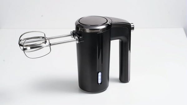 Tognana Avantspace Wiederaufladbarer Kabelloser Handmixer Kunststoff-Edelstahl Schwarz
