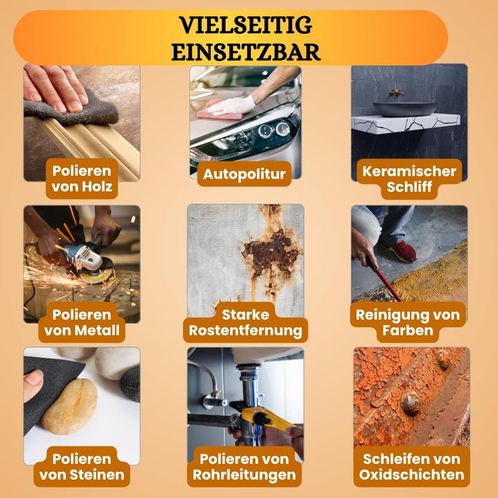 Hergestellt mit S cotch Brite Universal-Handpads, Schleifmittel, Schleifpads, Metallschleifen, Alumi
