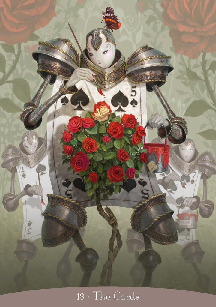 Alice in Wonderland Oracle Cards, Karten
