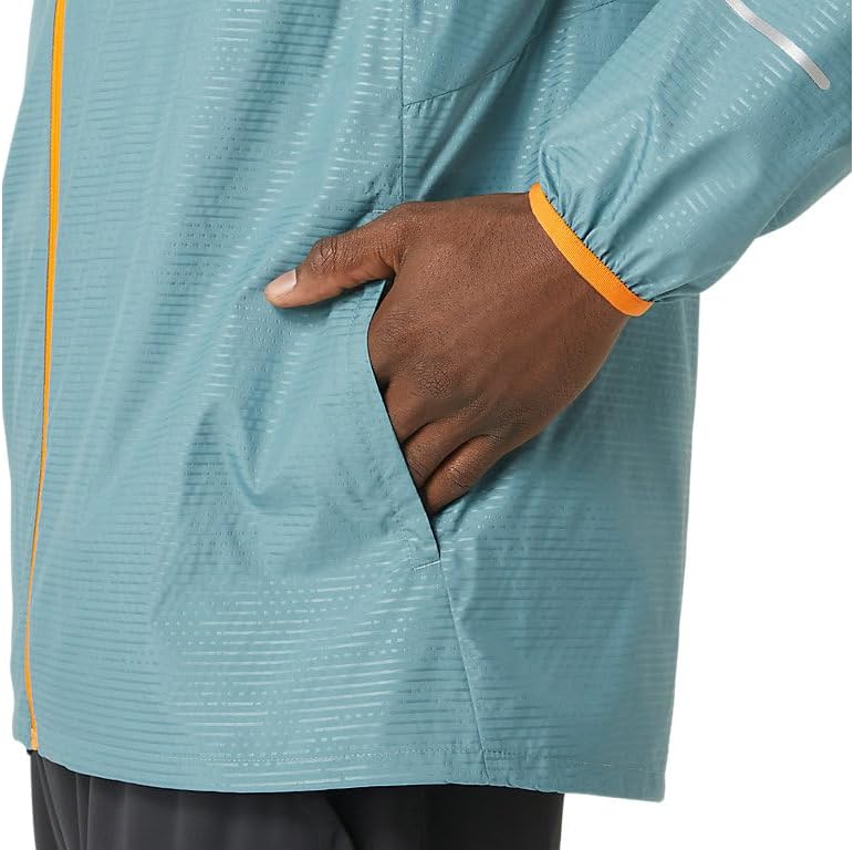 ASICS Herren Laufjacke LITE-SHOW foggy teal S