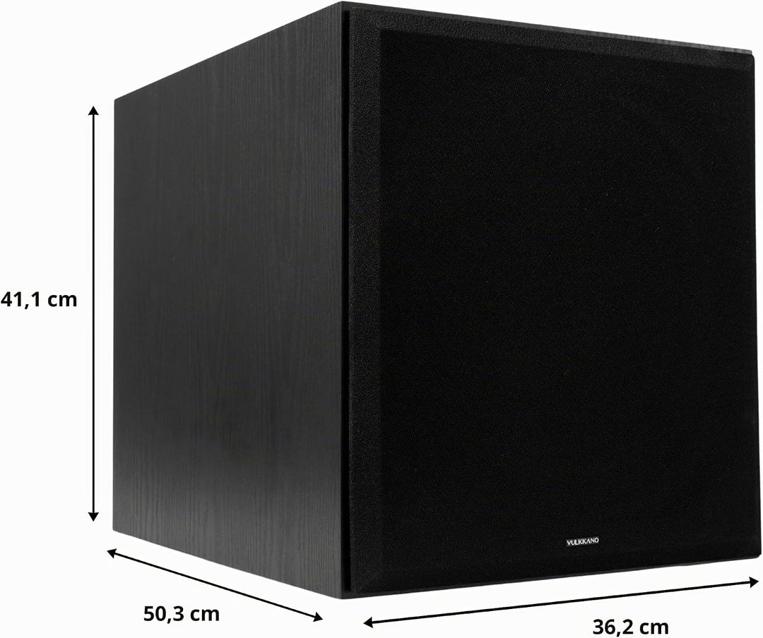 VULKKANO SUB12 Aktiver Subwoofer, 30 Hz - 200 Hz