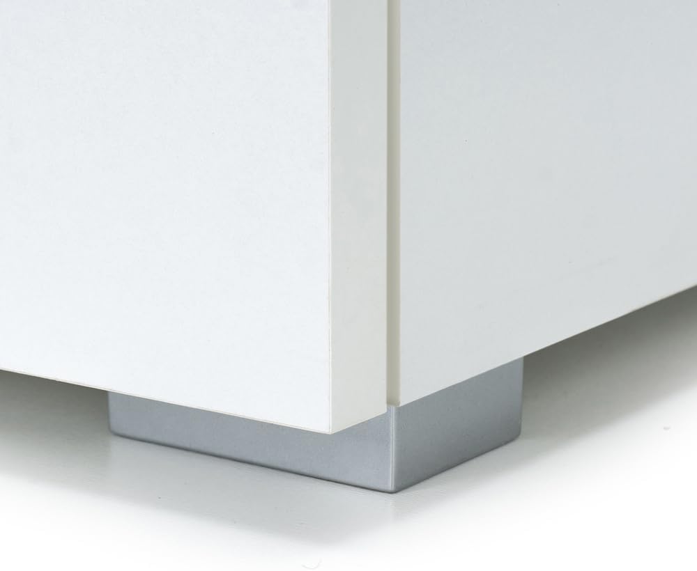 Casaria® Kommode mit 2 Türen 77x60x30 cm Holz Modern höhenverstellbarer Einlegeboden Schlafzimmer Bü