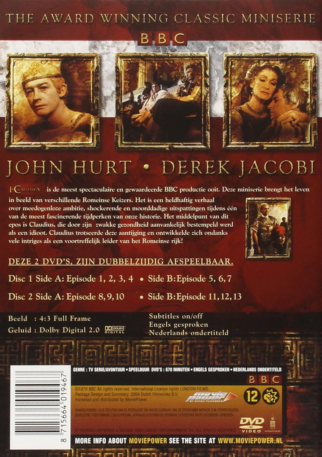 I, Claudius [1976] [DVD], DVD