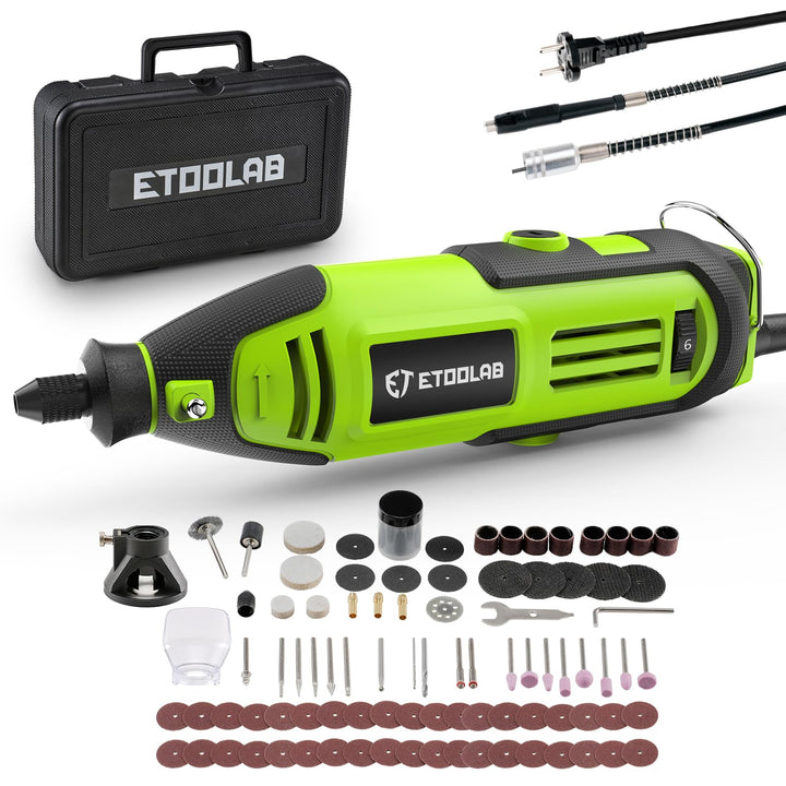 Multifunktionswerkzeug 200W, ETOOLAB [Professional] Rotationswerkzeug, Echte 10000-35000 U/min, Dreh