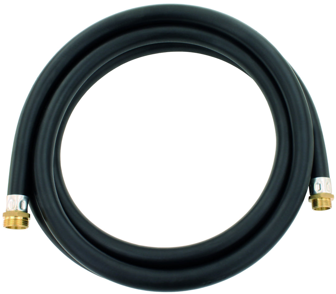 Diesel-Druckschlauch 4-8 Meter 2 x 1" BSP AG, 10 bar, Zapfschlauch für Diesel, Öl und Wasser (4m), 4