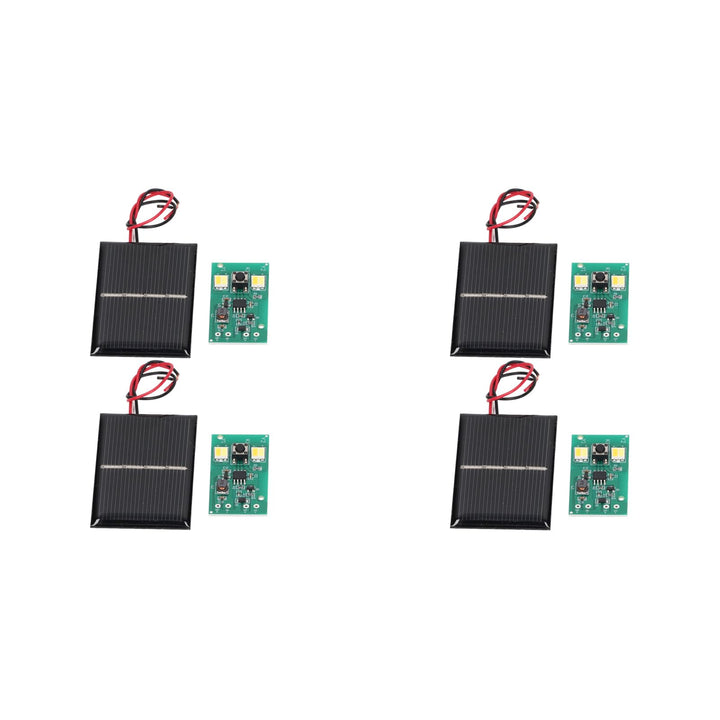 4 Set Solar Light Control Panel Kit LED Licht Controller Board Solar Rasen Licht Control Board für S
