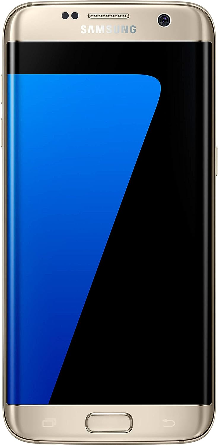 Samsung Galaxy S7 Edge Smartphone, entsperrt, 4G, 13,97°cm (5,5°Zoll) – 32°GB – 4°GB RAM – Android,