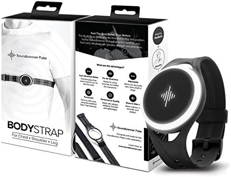 Soundbrenner Body Strap Halterung für Pulse, Schwarz