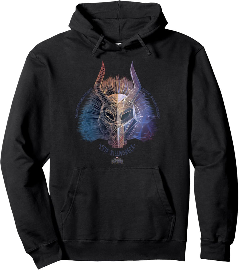 Marvel Black Panther Movie Killmonger Ombre Pullover Hoodie