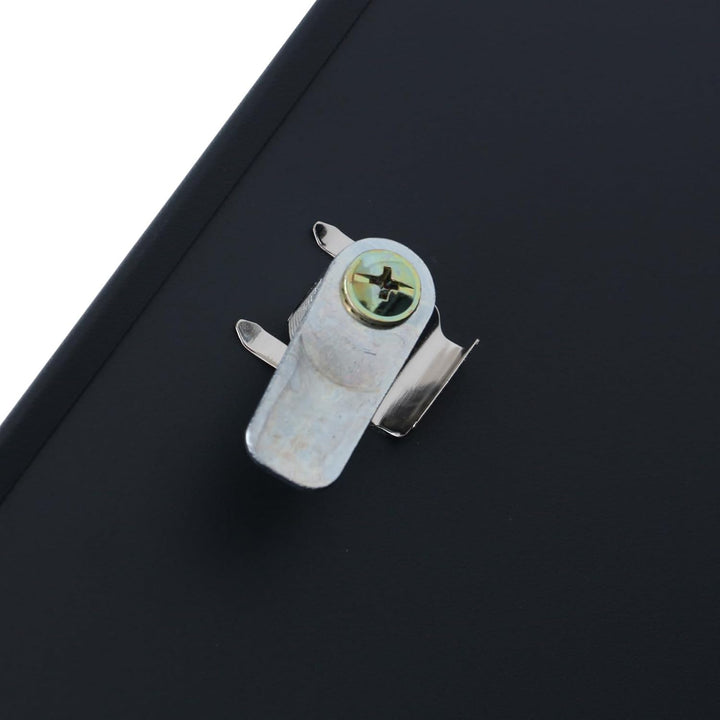 SCHARTEC® Design Briefkasten SPB-3 anthrazit mit Zeitungsfach modern & gross Wandbriefkasten Postkas