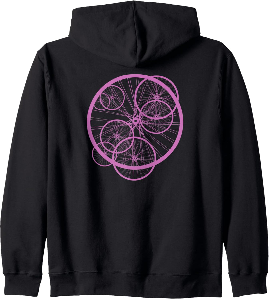 Fahrrad-Rad, Fahrrad-Radfahrer-Design Kapuzenjacke