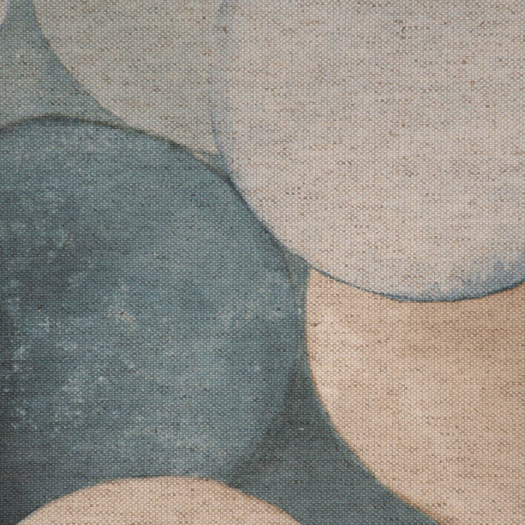 SCHÖNER LEBEN. Zugluftstopper Panama Pendulum Kugeln Kreise blau, Auswahl:130cm Länge ca. 130x15x15c
