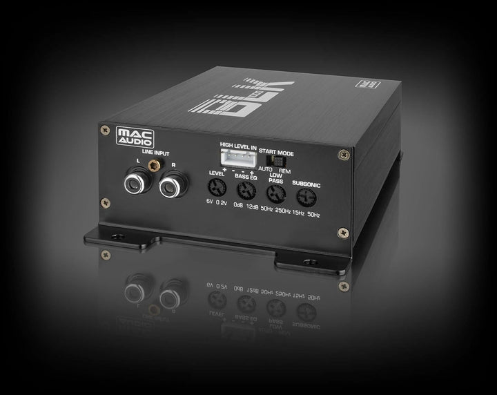 Mac Audio BLK 1000, 1-Kanal-Class-D Mini-Verstärker Mono, Mono