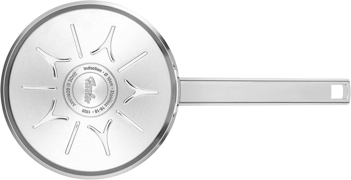 Fissler original-profi collection/Edelstahl-Topfset + Gratis Servierpfanne, 5-teilig, Töpfe mit Meta
