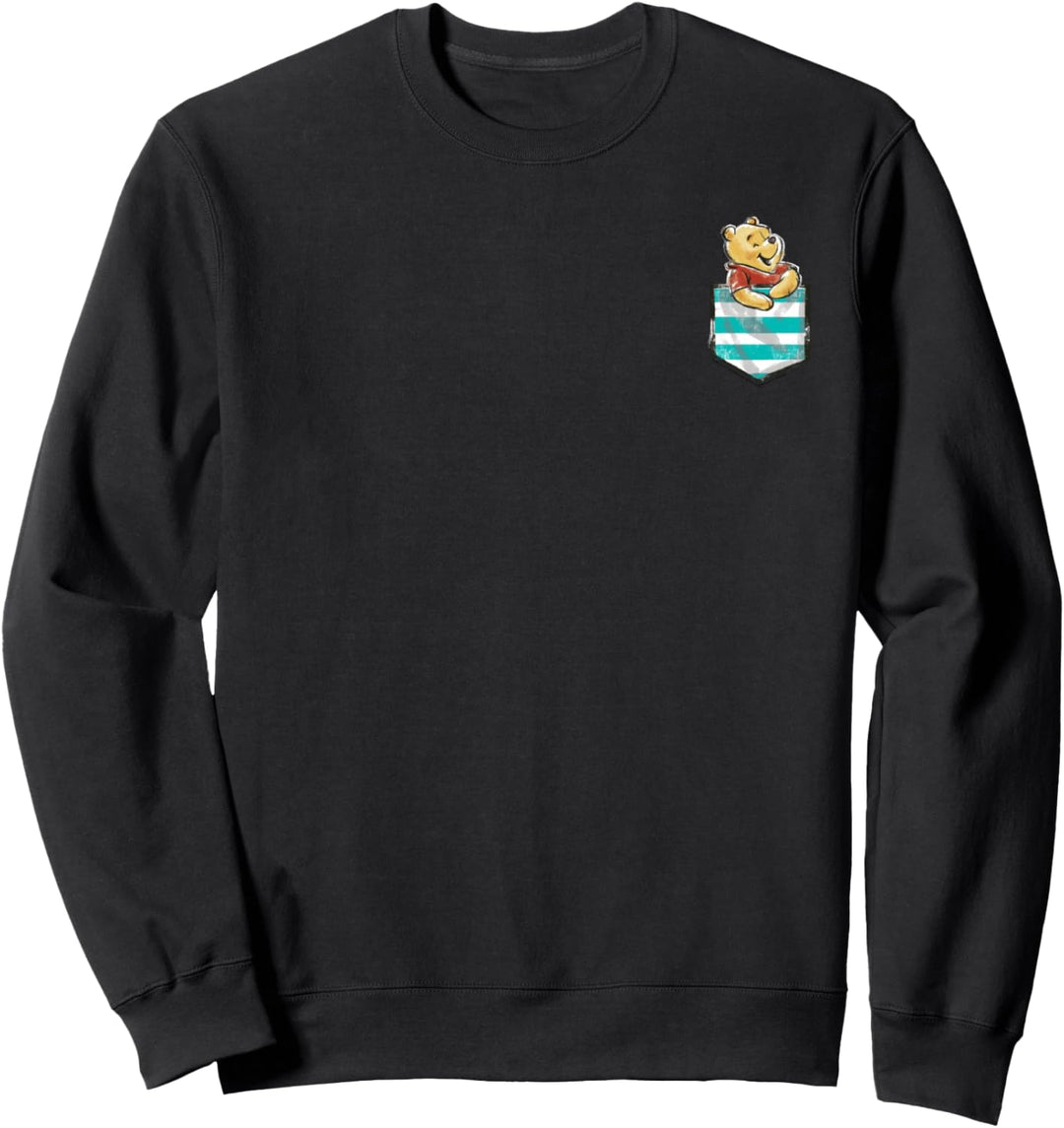 Disney Winnie The Pooh Striped Pocket Pal Sweatshirt