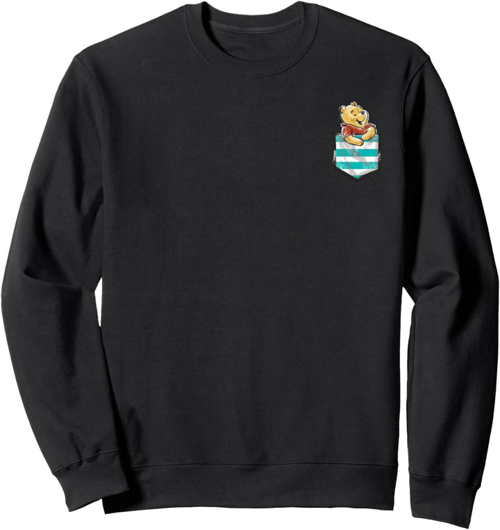 Disney Winnie The Pooh Striped Pocket Pal Sweatshirt