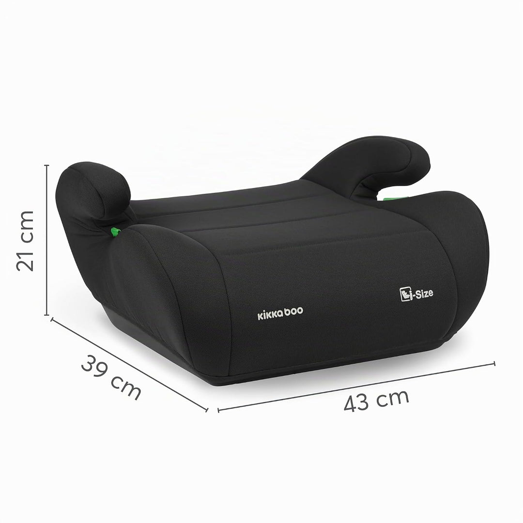 KikkaBoo Sitzerhöhung Auto Kinder i-UP, i-Size, 125-150 cm, Gruppe 3, 7-12 Jahre, 22-36 kg, Leichter