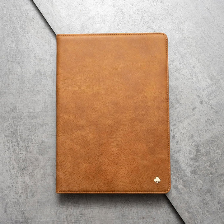 Porter Riley - Lederhülle für iPad Mini 6 (2021) 8,3 Zoll. Premium Echtleder Standhülle/Cover/Flip (