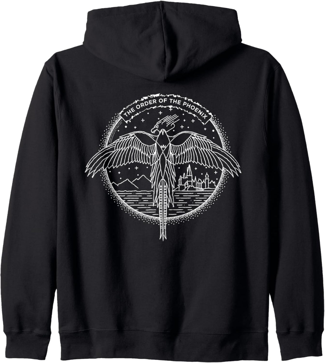 Harry Potter The Order of the Phoenix Circle Line Art Kapuzenjacke