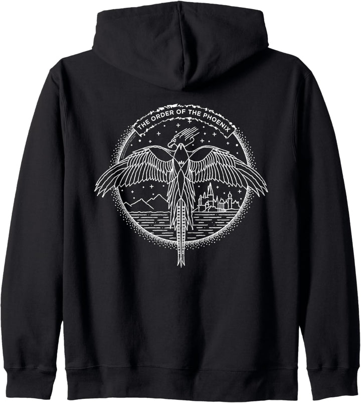 Harry Potter The Order of the Phoenix Circle Line Art Kapuzenjacke