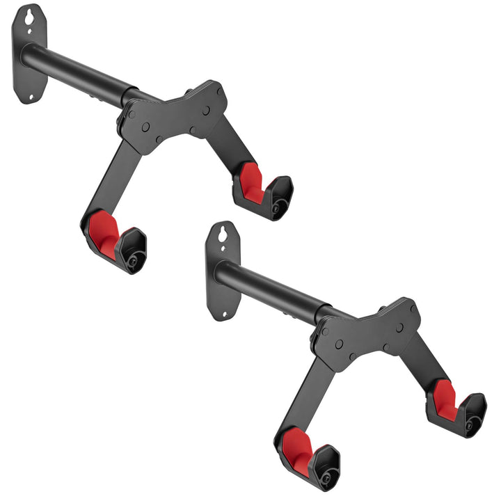 HOKO-VELO 25 2er set verstellbare Fahrrad Wand Halterung/Rahmenhalter mit Silikon-Schutz als Geschen