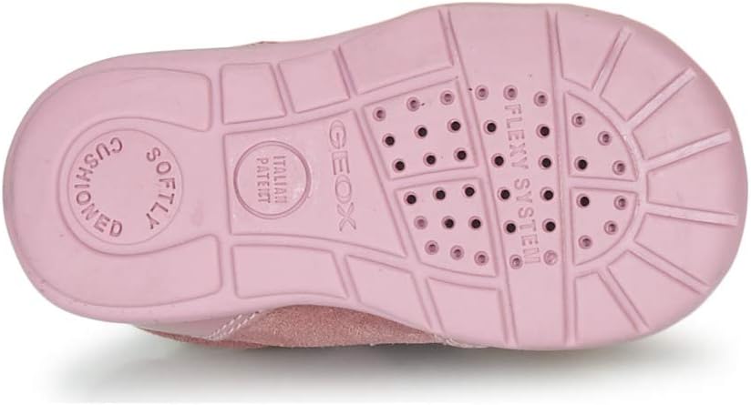 Geox Baby-Mädchen B Kaytan A First Steps 24 EU Pink Dk Pink C8006, 24 EU Pink Dk Pink C8006