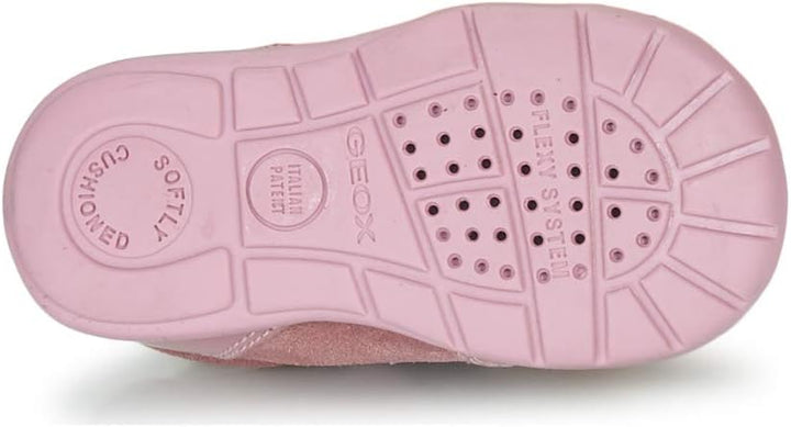 Geox Baby-Mädchen B Kaytan A First Steps 24 EU Pink Dk Pink C8006, 24 EU Pink Dk Pink C8006