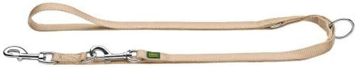 HUNTER Verstellbare Hundeführleine, Farbe: petrol, 3-fach verstellbar, robustes Nylon, pflegeleicht,
