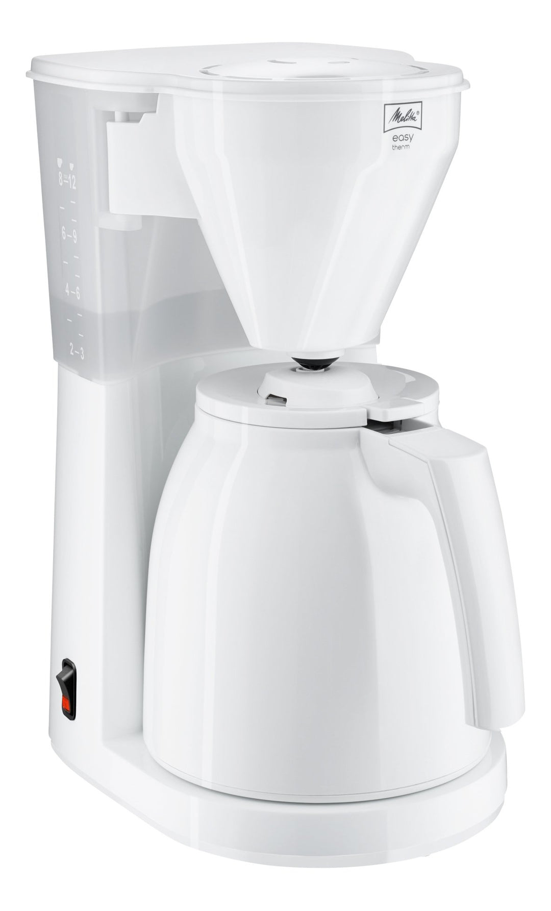 Melitta 1010-05 wh Easy Therm Kaffeefiltermaschine -Thermkanne -Tropfstopp -Schwenkfilter weiss Weis