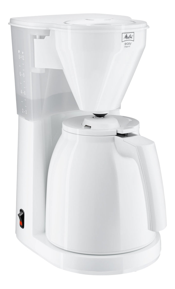 Melitta 1010-05 wh Easy Therm Kaffeefiltermaschine -Thermkanne -Tropfstopp -Schwenkfilter weiss Weis